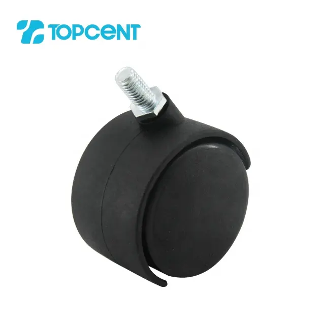 Topcent 1.5 pollici sedie da ufficio di ricino piccoli mobili cabinet caster wheel