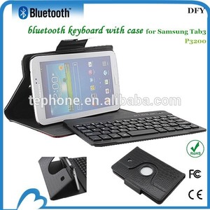 portátil dobrável de couro caso do teclado para 7 polegadas tablet pc