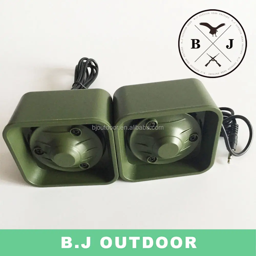Caixa de som portátil para caça ao ar livre, alto-falante para pássaro, para caça, mp3 a partir de bj outdoor