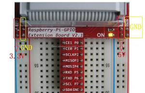 <span class=keywords><strong>Raspberry</strong></span> <span class=keywords><strong>PI</strong></span> <span class=keywords><strong>GPIO</strong></span> piastra di Adattamento per breadboard Versione V3
