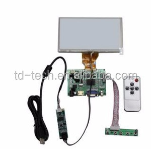 Taidacent Raspberry Pi 6,5 Zoll Digital LCD Display VGA AV TFT LCD display Driver Board Computer Monitor Display DIY Kit