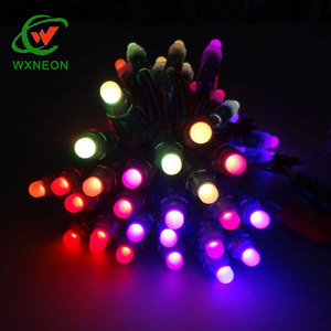 RGB LED Pixel Licht LED String 12mm Voll farbe RGB LED Pixel Modul Licht Mit IC DMX512