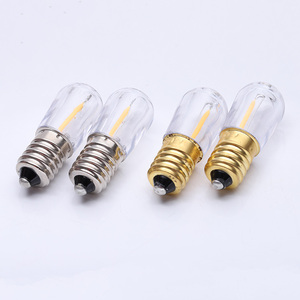 Filament Led Lamp CE ROHS Waterproof Warm White 14V 24V E14 0.3W clear Led Filament Bulb Led Small Night <strong>Light</strong> - Product Image 2