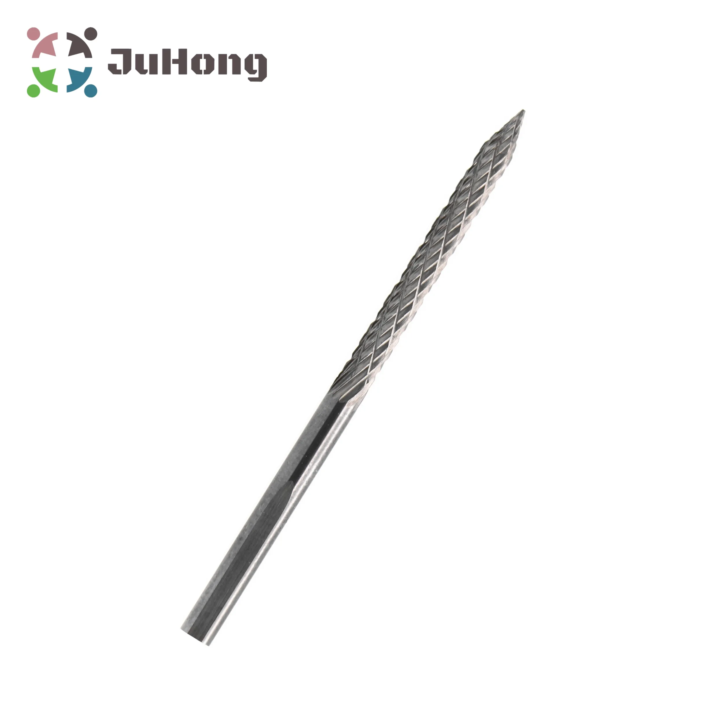 3mm (1/8 ") super Hard Solid Carbide Cutter Rotary Burr In Acciaio Al Carbonio Drill Bit Pneumatico Trapano Bit Patch Spina Carburo Pneumatico Alesatore