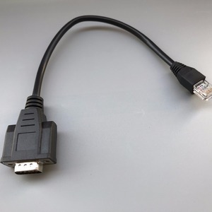 Cable moldeado de computadora personalizado d-sub dB 25 pines a 2510 cable conector de 4 pines