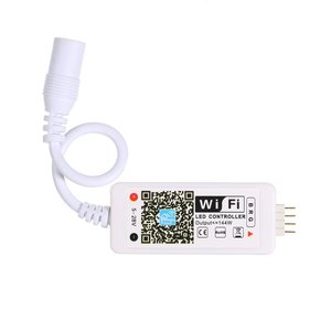 RGB волшебный домашний Wifi светодиодный RGB контроллер DC12V мини Wifi беспроводной контроллер для RGB Светодиодные полосы света - Product Image 1