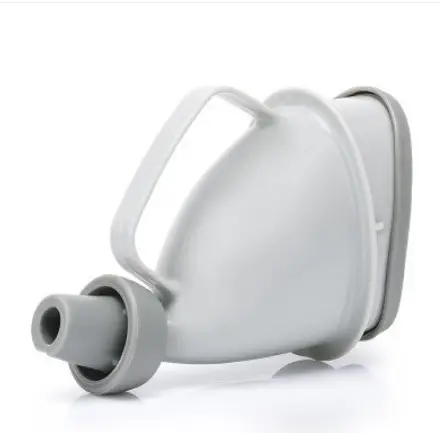Pot urinoir Portable de haute qualité, pour voyage en voiture, en extérieur, pour adulte, entonnoir à pied, toilette homme ou femme