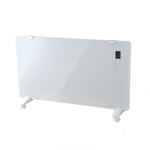 לבן זכוכית פנל חשמלי דוד convector דוד קיר רכוב תצוגת LED