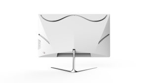 Computador monoblock do oem, 23.8 polegadas suporte de placa gráfica integrada moldura-sem alta definição tudo em um kit de pc de beisebol