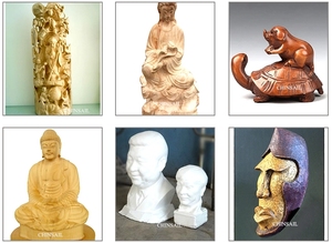 简单操作 1325 1530 数控路由器 5 轴木材/5 轴石材数控路由器 - Product Image 6