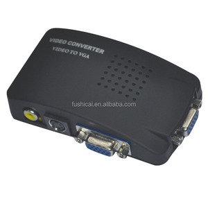 AV/CVBS <strong>to</strong> <strong>VGA</strong> Adapter USB Monitor Converter <strong>Video</strong> Splitters &amp; Converters That Supports <strong>Composite</strong> <strong>VIDEO</strong>(BNC) S-<strong>VIDEO</strong> RGB - Product Image 1