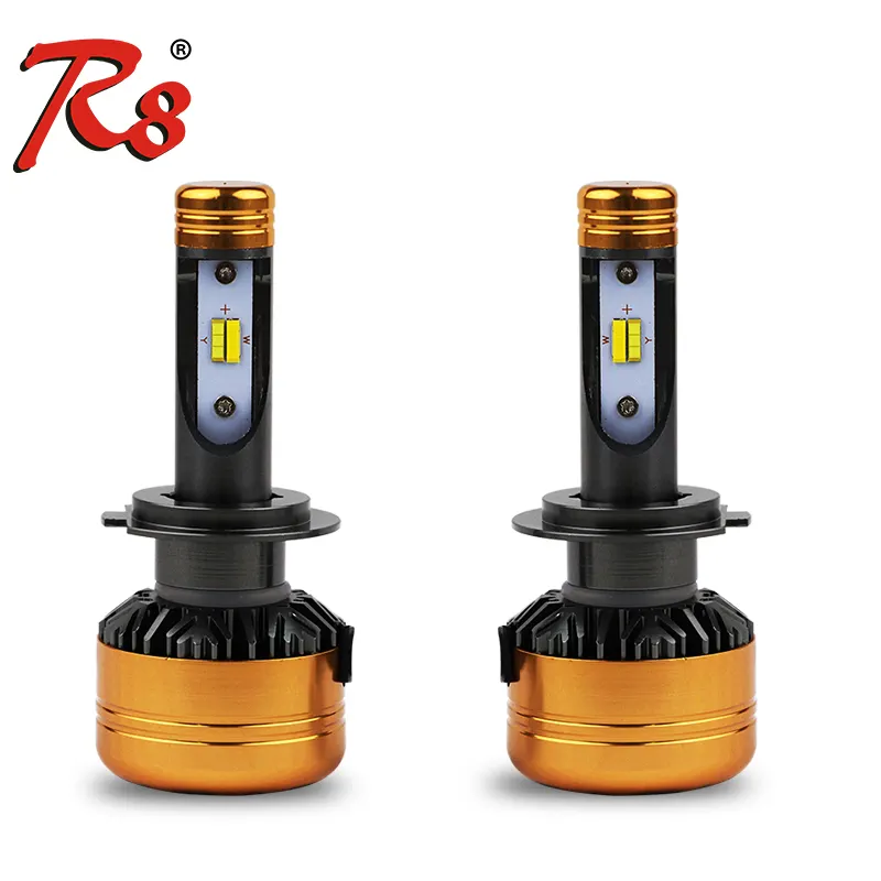 Phare de voiture LED à faisceau unique 3000K 6000K 4300K, faisceau haut et bas, série Z5 X3, H4 H7 7S