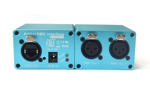 DMX512 ws2811 ws2812 RGB светодиодный контроллер DMX artnet, узловой конвертер, 16 портов, сценическое освещение, контроллер dmx artnet - Product Image 2