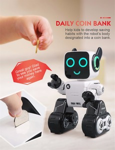 Dowellin 2,4G RC робот с голосовым управлением, умный робот-игрушка для детей