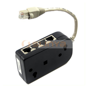 8rj45コネクタを持つ女性のポートのためのネットワークlanケーブル - Product Image 1