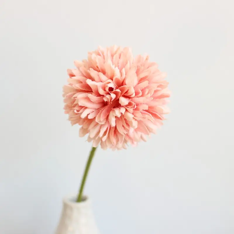 28cm Online shop hot selling flowers Ping pong chrysanthemum artificial flower Dandelion for home decoration