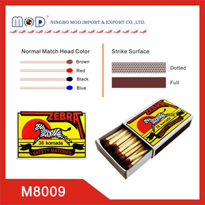 Zebra Brand Wooden <strong>Match</strong>/cheap Safety <strong>Match</strong> - Product Image 1
