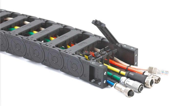 55mm Plastic Cable  Chain Jflo Jn Series Open Type Cable Protect Chain
