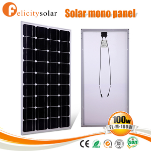 2024新设计质量保证太阳太阳能电池板100w 12v电源 - Product Image 3