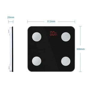 High Quality Strain Gauge <strong>Sensor</strong> 180Kg 396Lb Smart Blue Tooth Body Fat Weighing Scale - Product Image 3