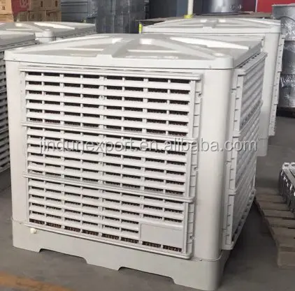 Industrial evaporative air conditioners / greenhouse water recycling air conditioning / chicken house climate air cooler