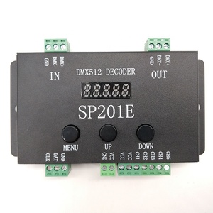 SP201E <strong>Dmx512</strong> Rgbw Addressable <strong>Led</strong> Pixel <strong>Decoder</strong> Controller PWM <strong>Output</strong> WS2812B UCS1903 TM1804 - Product Image 6