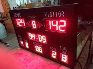 Evershine 1.8&quot;<strong>R</strong> Digital Electronic Basketball Scoreboard/digital Score Led <strong>Display</strong> Board / Led Scoreboard with Shot Clock - Product Image 3
