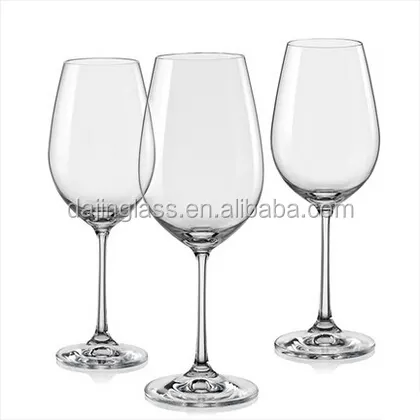 High Quality Bohemia Cut Engraving Glass Goblet Crystal Glassware Red Wine Burgundy Glass Sweet Goblet Wine Glass