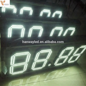 Große led digital uhr rennen timer 12 zoll kleine metall zahlen 8 LED Uhr Display 7 Segment