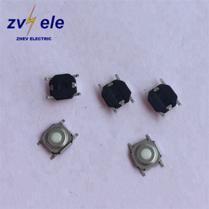 SMD 4X4 Round Plastic MINI 5.2x5.2mm Button Tact <strong>Switch</strong> With 4 Pin - Product Image 5