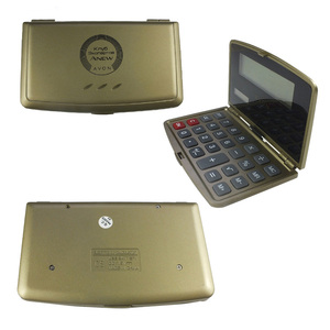 Presente promocional plástico criativo de 8 dígitos eletrônico flip calculadora infantil