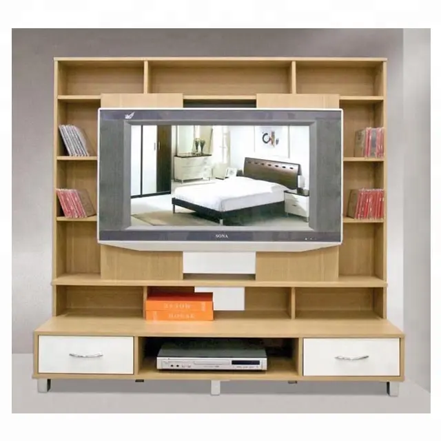 Домашняя мебель для общежития, гостиной, телевизора, настенный деревянный шкаф с модным дизайном