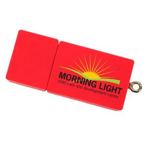 Özel logo PVC silikon tuğla USB 2.0 flaş sopa 500MB 1GB 2GB 4GB 8GB - Product Image 4