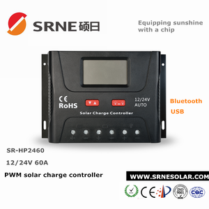 Регулятор заряда солнечной энергии SRNE Pwm 30a 40a 50a 60-a, контроллер заряда с USB-портом - Product Image 2