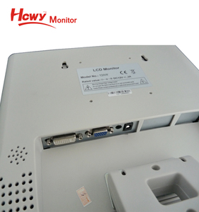 良好な明るさホワイトカラーケース10インチ4:3ミニ液晶モニター付きVGA POS PCモニターDC12v TFTコンピューターディスプレイ - Product Image 6
