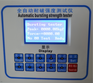 Automatic Lab Paper Strength Kraft Testing <strong>Mullen</strong> Bursting <strong>test</strong> Machine for Paper - Product Image 5