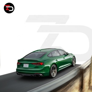 A5 S5 B9 2017-2019メイングリルフロントバンパーリアバンパーサイドスカート用の最新のRS5スタイルPP素材ボディキット - Product Image 5