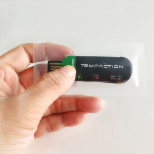 Solo Uso USB registrador de datos de temperatura de 42000 PDF registro Sensor termómetro con impermeable IP67 para la cadena de frío de vehículo