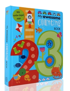 Custom Number &amp; Letter Shaped Page <strong>Book</strong> Printing My Awesome Alphabet Counting <strong>Book</strong> Die Cutting Children Education <strong>Book</strong> Printing - Product Image 6