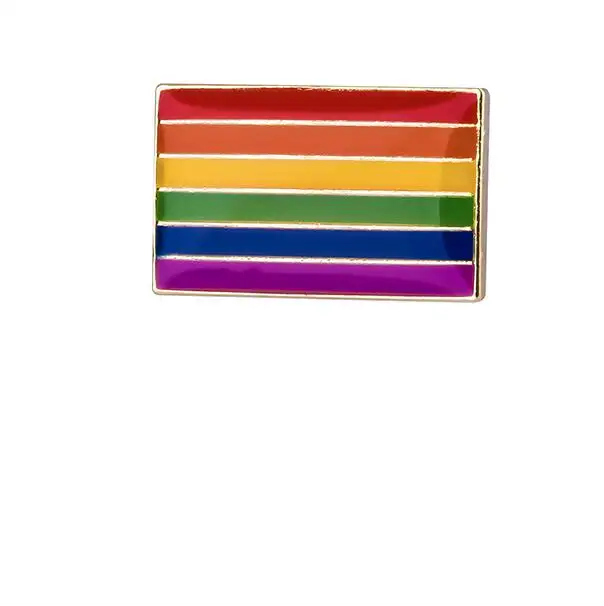 LGBT Gay Fierté Arc-En-Ciel Drapeau Insigne