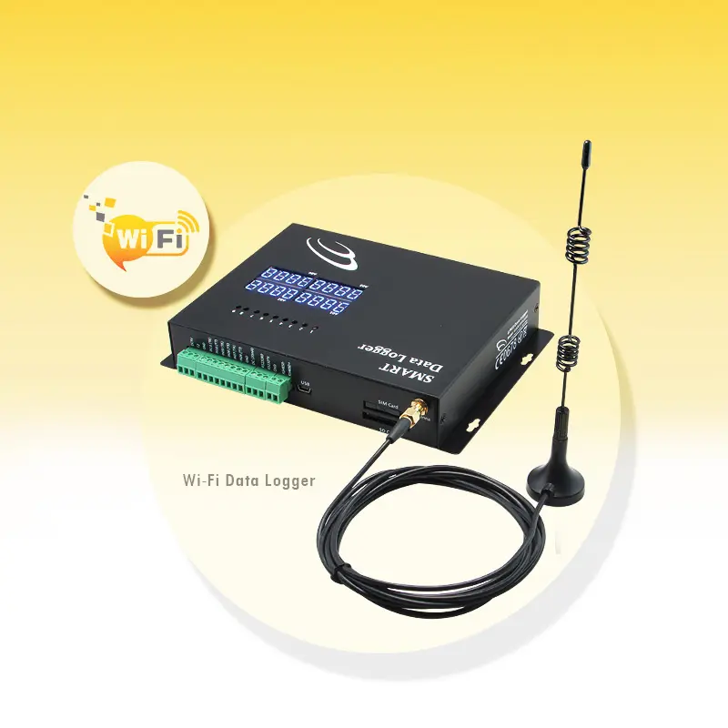 0-10v kablosuz sıcaklık nem veri kaydedici akıllı sulama wifi kablosuz sıcaklık sensörü hava