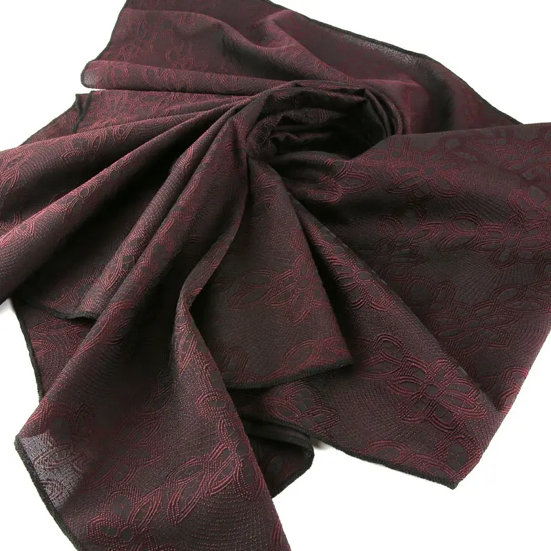 KEER Usine Personnalisée Vente en Gros 2019HOT SELL motif floral 100% tissu en mousseline de polyester pour robe