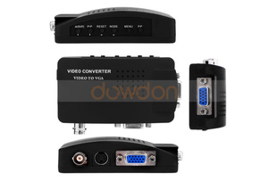 S Video/<strong>BNC</strong> <strong>VGA</strong> to <strong>VGA</strong> Video PC Converter Cable Adapter for CCTV Camera Monitor or LCD - Product Image 5