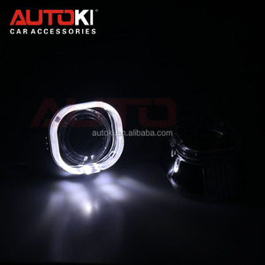 AUTOKI รัศมีวงแหวน DRL 3นิ้ว,สำหรับเลนส์โปรเจคเตอร์ไบซีนอน Q5 Mini D2S H4 G4 G5 G6 - Product Image 3
