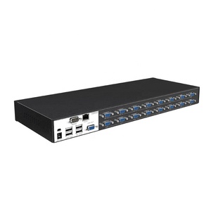 IP <strong>KVM</strong> Console 16 Port VGA, MT-VIKI 16x1 USB VGA <strong>KVM</strong> <strong>Switch</strong> Over IP Access + 16 USB VGA Cables