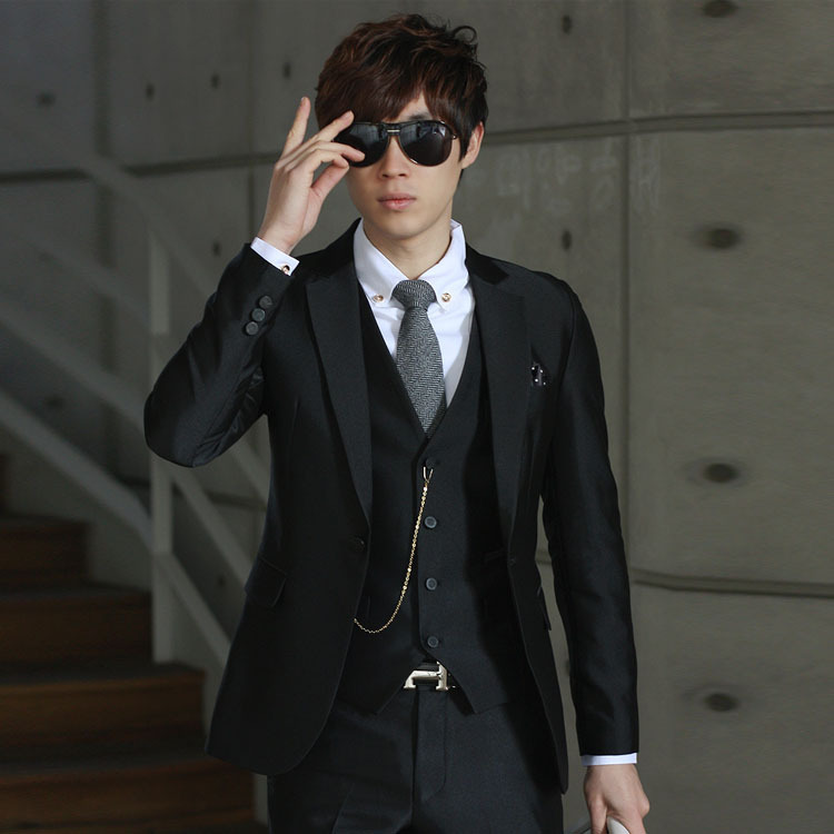 Shiny black