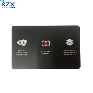信用卡大小防撇脂NFC封堵器13.56Mhz RFID封堵卡