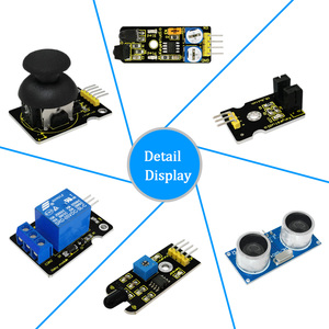 Новый датчик комплект для arduinos стартер с МЕГА 2560 + щит V1 + датчики + Dupont кабель + PDF