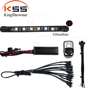 10 PC เดี่ยวสีที่กำหนดเองรถ LED รถจักรยานยนต์ไฟ led พร้อมชุดรีโมทคอนโทรล - Product Image 2