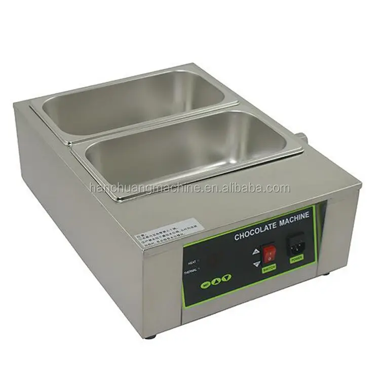 2GN PAN comercial eléctrica calentador de comida/quesos/Chocolate fusión/máquina de chocolate caliente de la máquina
